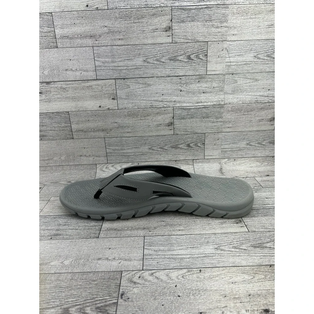 Oakley Supercoil 2.0 Men Grey Flip Flop Sandals 13477-22Y Size 12